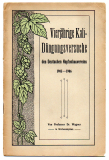 Vierjährige Kali-Düngungsversuche des Deutschen Hopfenbauvereins 1903-1906.