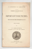 Important Insecticides: