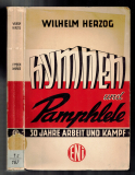 Hymnen und Pamphlete.