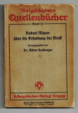 Robert Meyer über die Erhaltung der Kraft.