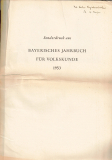 Lorenz Westenrieder und die Volkskunde.