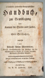 Statistisch-Historisch-Geographisches Handbuch, zur Grundlegung der Kentnis der Staten und Länder und ihrer Geschichte.