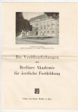 Die Veröffentlichungen der Berliner Akademie für ärztliche Fortbildung.
