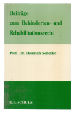 Beiträge zum Behinderten- und Rehabilitationsrecht.