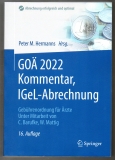 GOÄ 2022 Kommentar, IGeL-Abrechnung.
