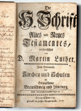 Die H. Schrift Altes und Neues Testamentes,