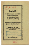 Ergebnisse der Untersuchungen und Versuche im Meliorationsgebiet der Wasser-Genossenschaft der Ilmenau-Niederung und Folgerungen für die landwirtschaftliche Praxis im Genossenschaftsgebiet.