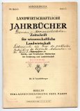 Feldversuche zur Frage nach der praktischen Bedeutung der Kuhlerde-Melioration in den Nordseemarschen.