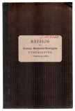 Katalog till Svenska Mosskultur-Föreningens Utställning.