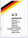 Kompendium über Fakten, Erklärungen und Berichte als Nachweis der Zugehörigkeit des Memelgebiets zu Deutschland in seinen rechtmäßigen Grenzen.