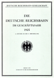 Die Deutsche Reichsbahn im Geschäftsjahr 1925.