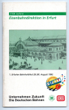 110 Jahre Eisenbahndirektion in Erfurt.
