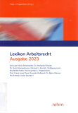 Lexikon Arbeitsrecht 2023.