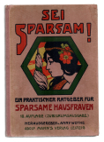 Sei sparsam!