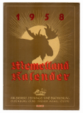 Memelland Kalender 1958.
