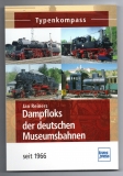 Dampfloks der deutschen Museumsbahnen seit 1966.