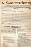 Die Sozialversicherung.