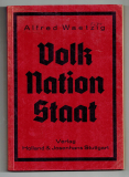 Volk, Nation, Staat.